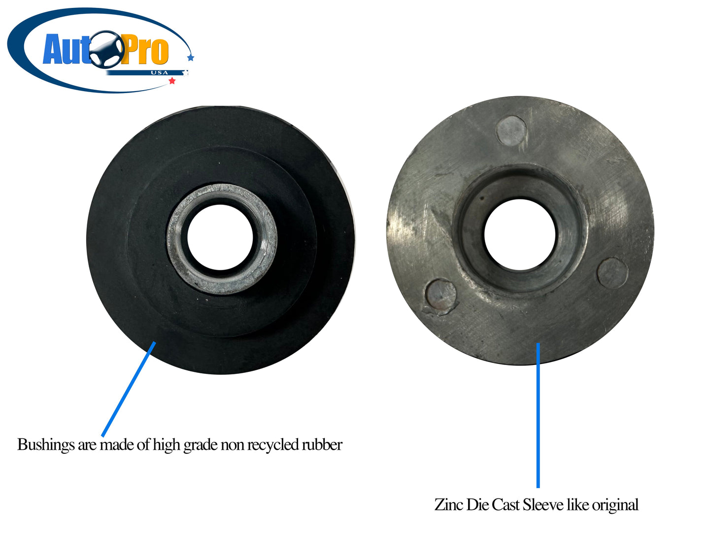 1967-1968 Full Size Chevy Hardtop/Sedan Body Mount Bushings, BM1005