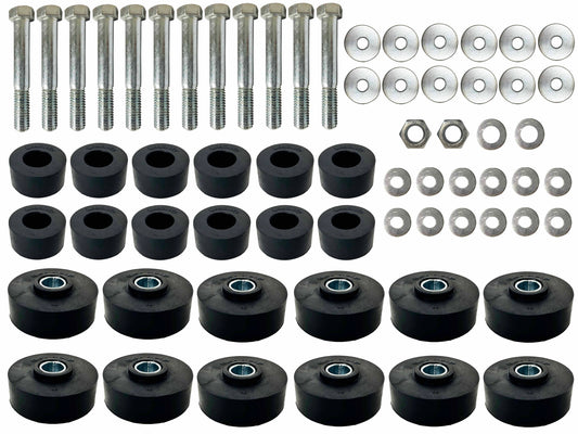 1960-1964 Chevrolet Impala Convertible Body Mount Bushings & Hardware, Kit, BM1012KIT