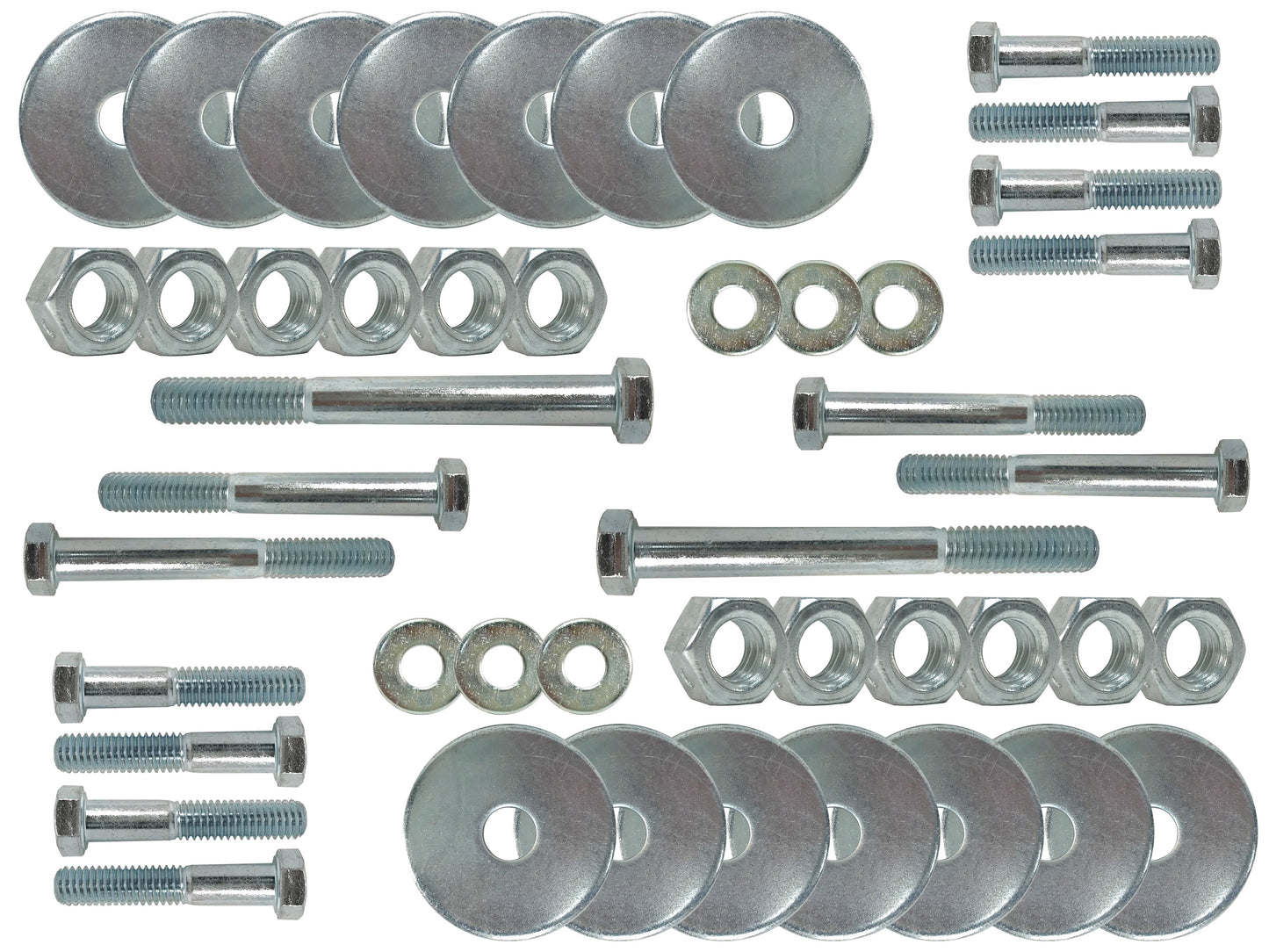 1955-1957 Chevy Bel Air Sedan Body Mount Hardware, BM1024HD