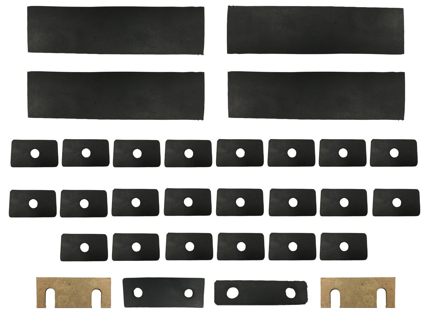 1949-1954 Chevy Sedan Body Mount Kit, BM1027