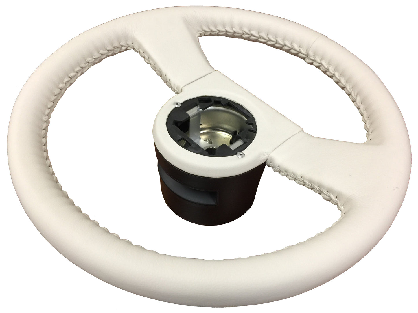 1988 Anniversary Edition C4 Corvette White Steering Wheel, ST1029WHT replaces 17983971