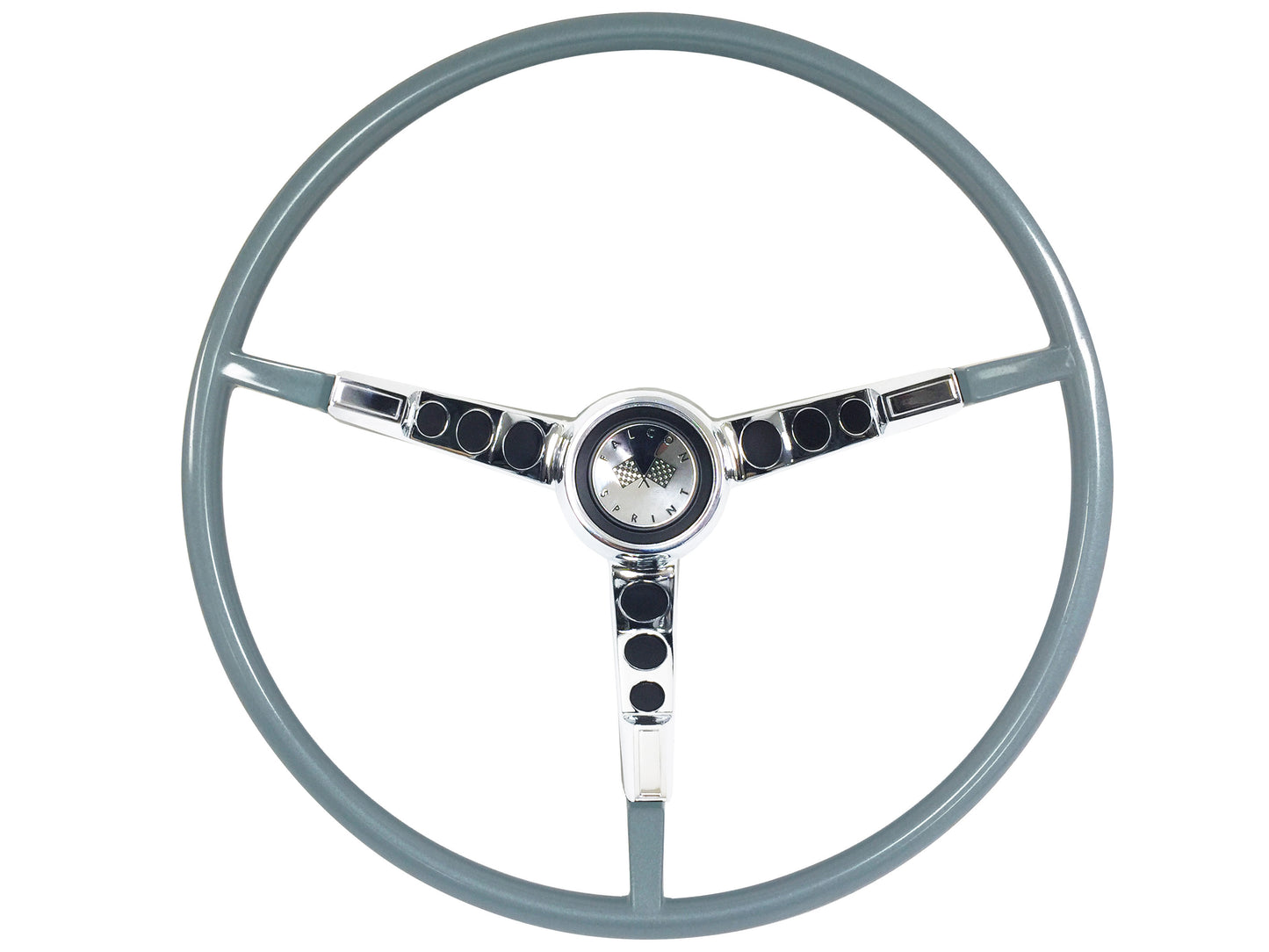 1964-65 Ford Falcon Sprint Blue Steering Wheel Kit, ST3034BLU66-FALCON-KIT