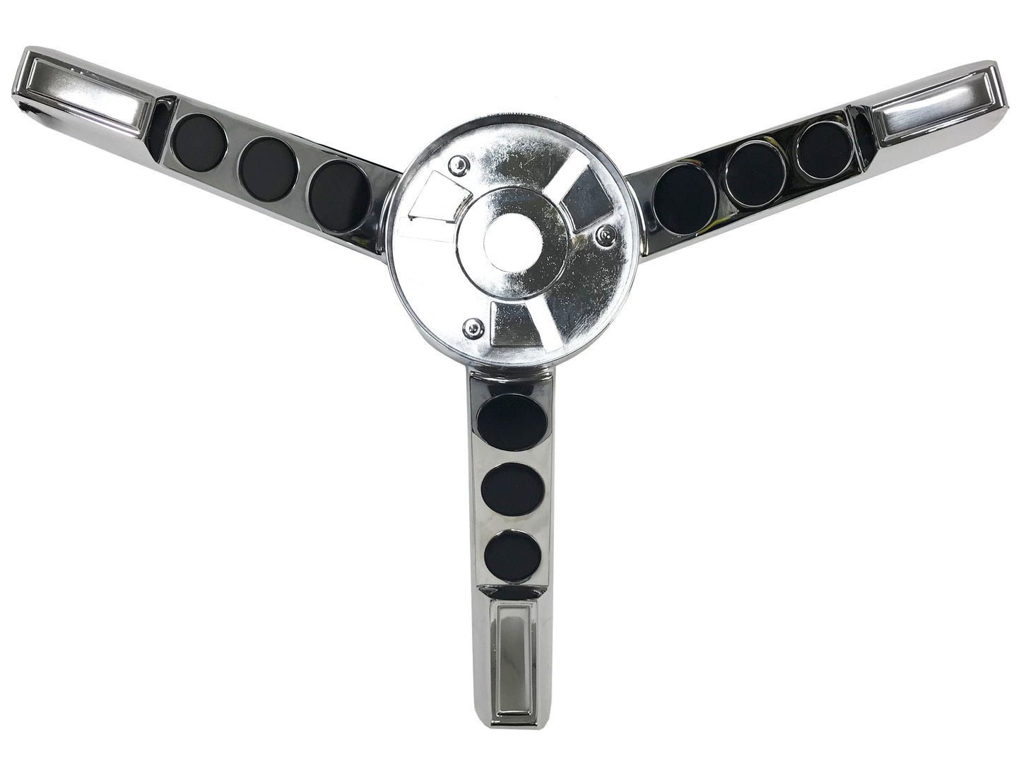 1967 Ford Mustang Reproduction Black Steering Wheel Kit. ST3035BLK-KIT