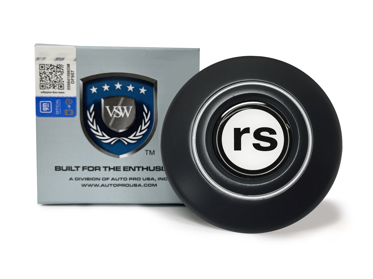 VSW OE Series Camaro RS Emblem Black Steering Wheel Horn Cap