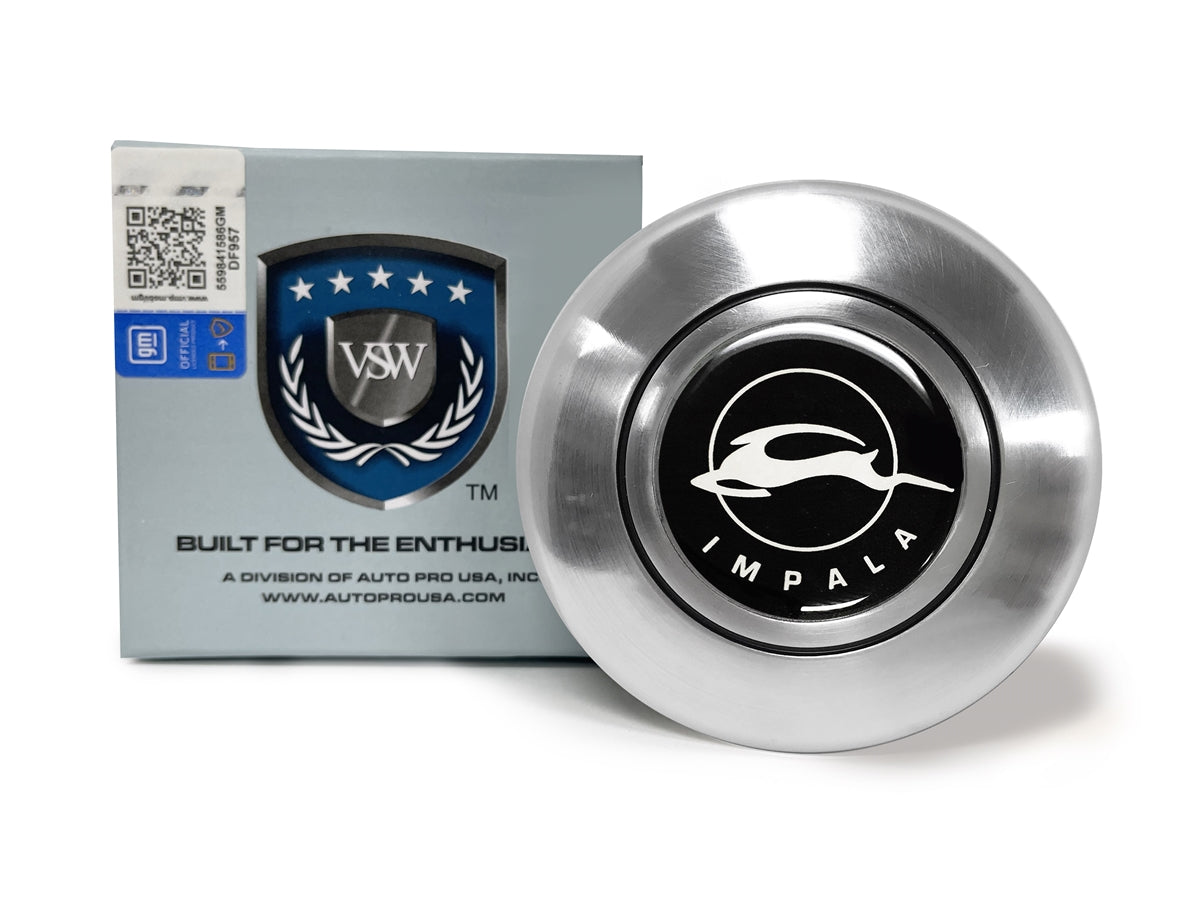VSW OE Series Chevy Impala Silver Steering Wheel Horn Cap