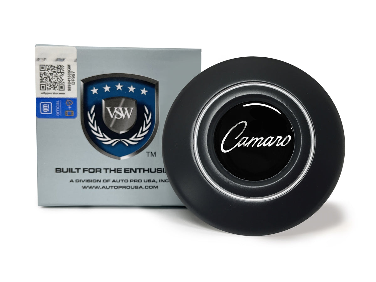 VSW OE Series 1968-69 Camaro Black Steering Wheel Horn Cap