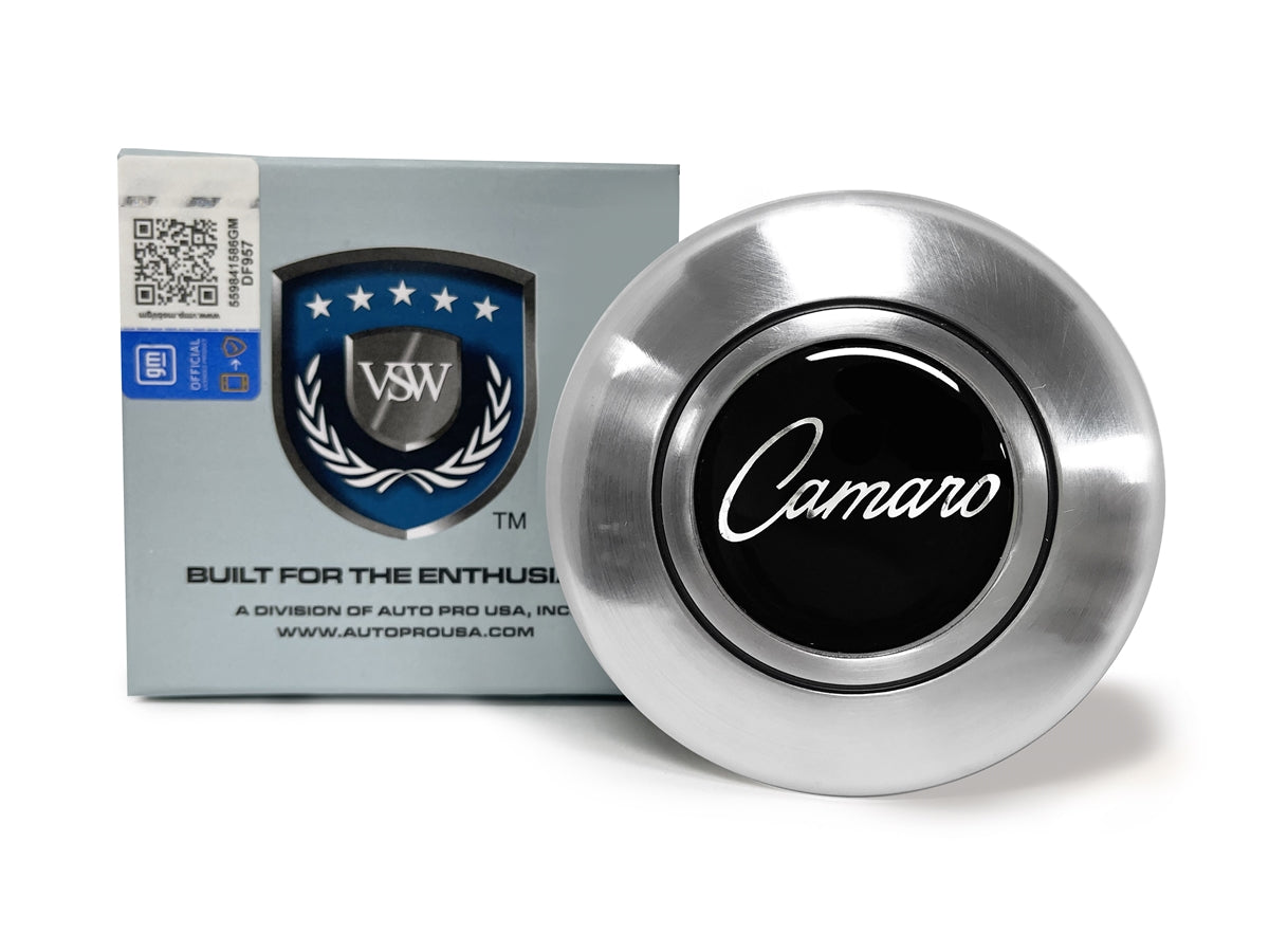VSW OE Series 1968-69 Camaro Silver Steering Wheel Horn Cap
