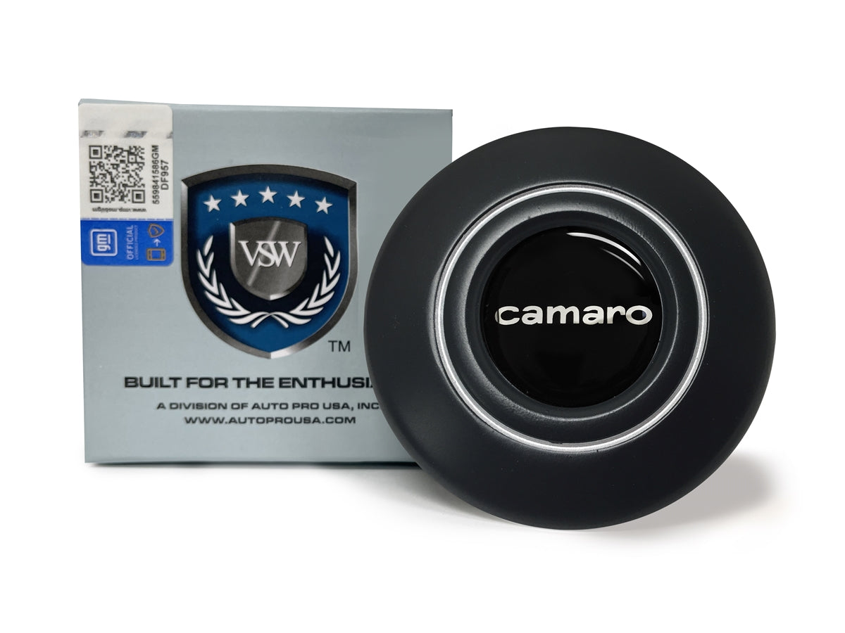 VSW OE Series 1967 Camaro Black Steering Wheel Horn Cap