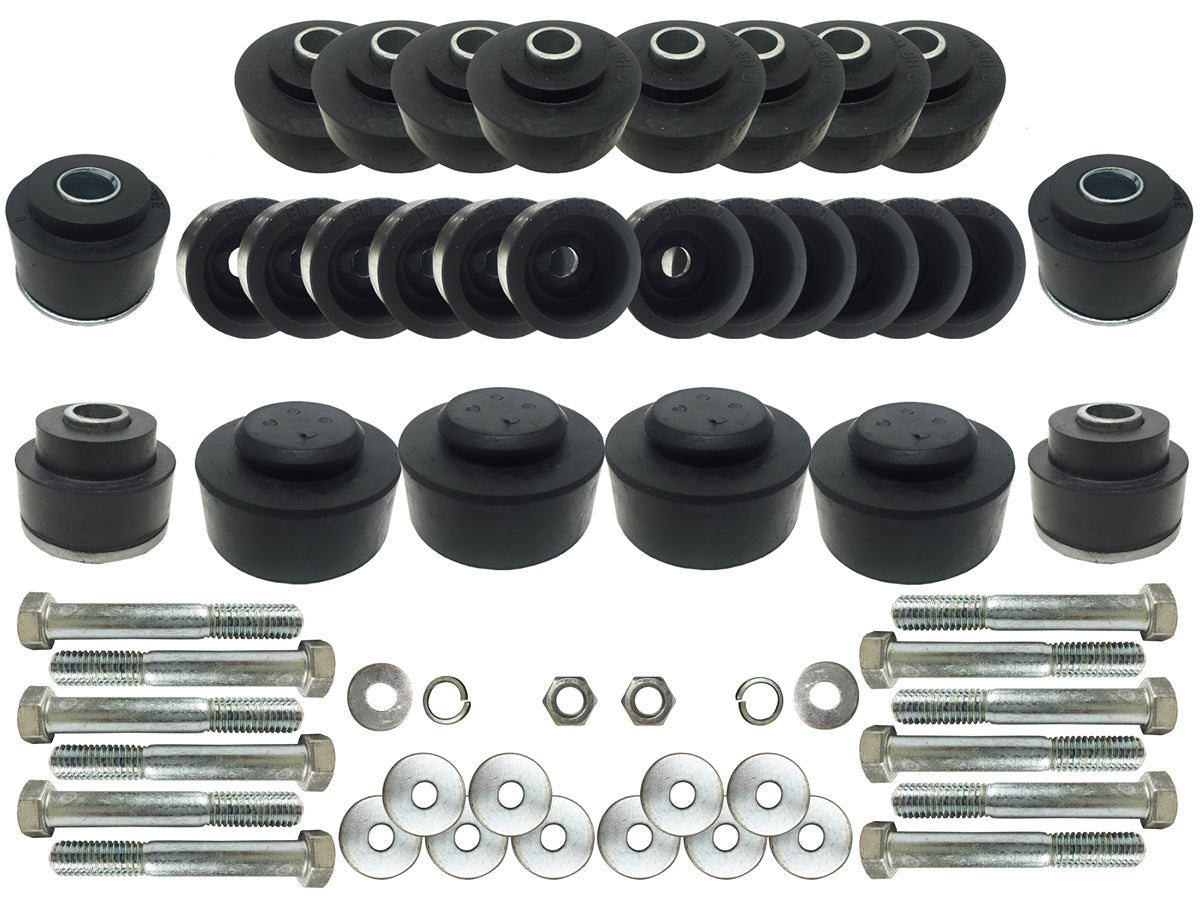 1968- 1972 GM Convertible Body Mount Kit, Bushings