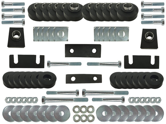 1955-57 Chevy Sedan Body Mount Bushing Hardware