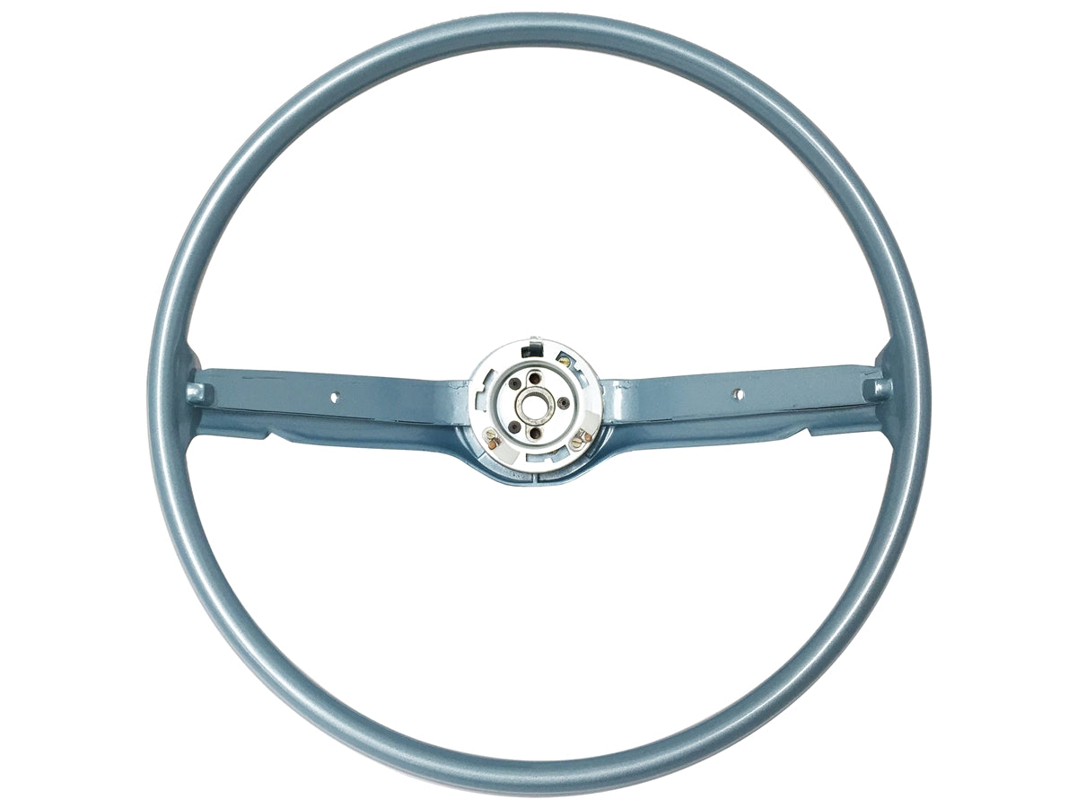 1968 1969 Ford Mustang Steering Wheel OE Blue