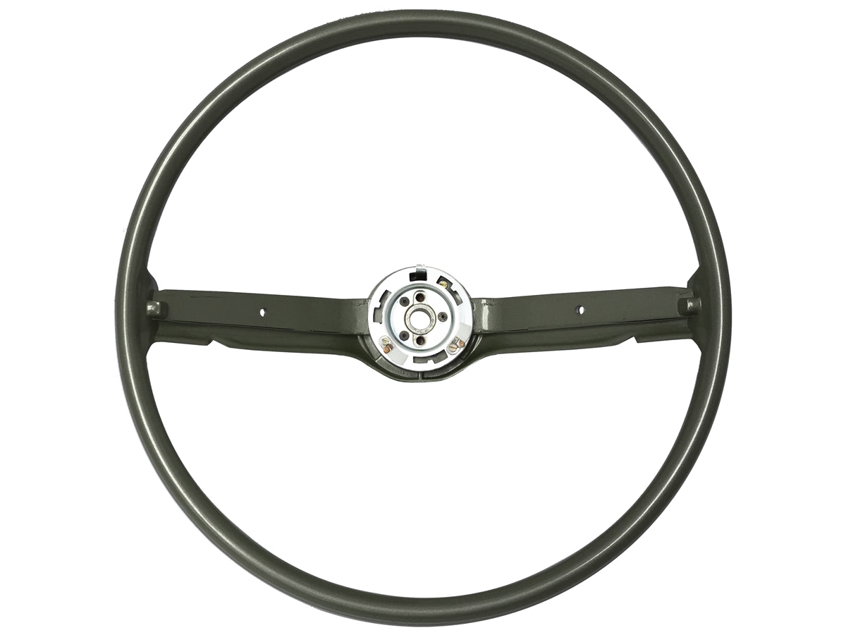 1968 1969 Ford Mustang Steering Wheel OE Parchment