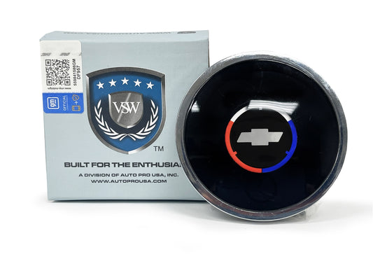 VSW S6 Deluxe Chevy Tri Color Bow Tie Horn Button