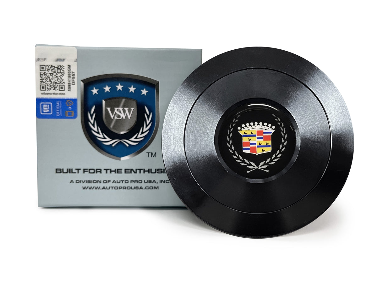 STE1016-21B Crest and Wreath Cadillac