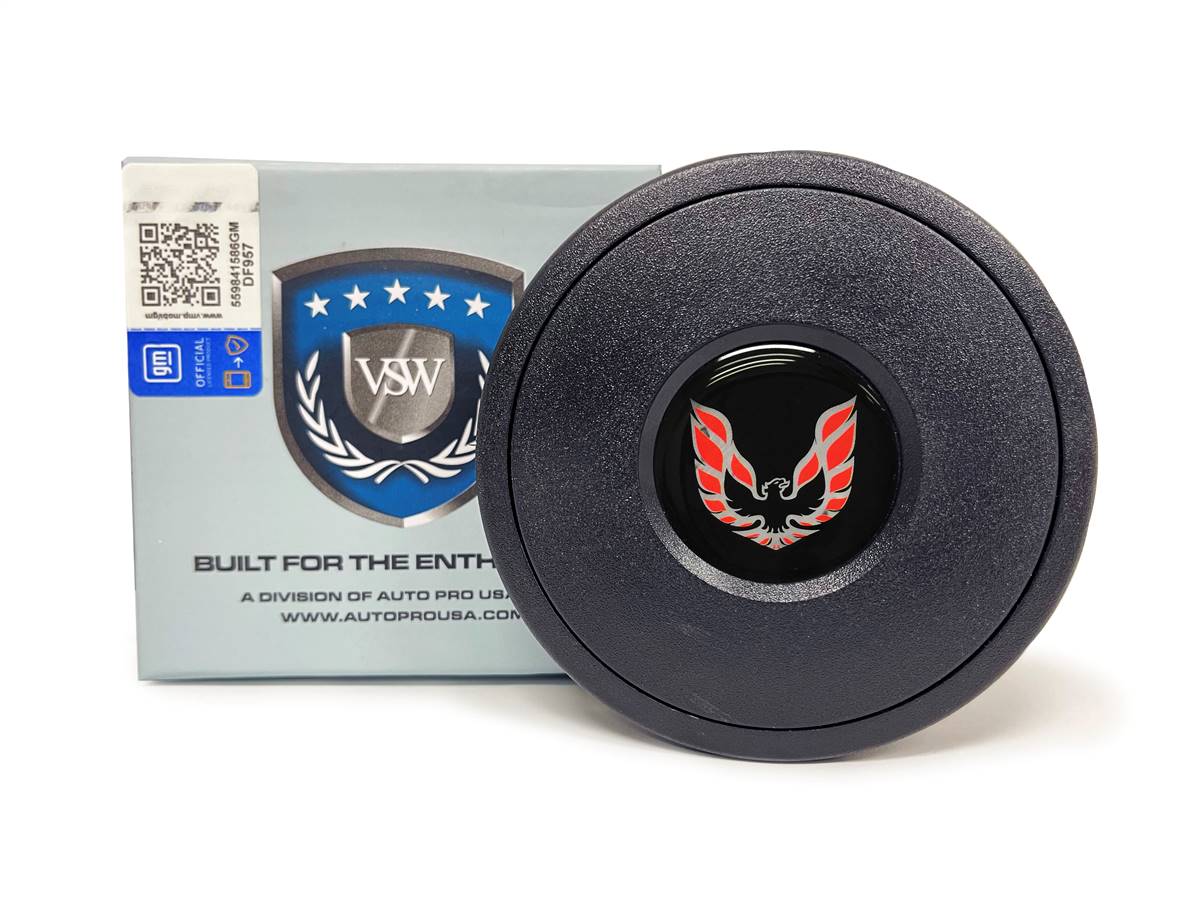 S9 Horn Button Red Firebird Emblem