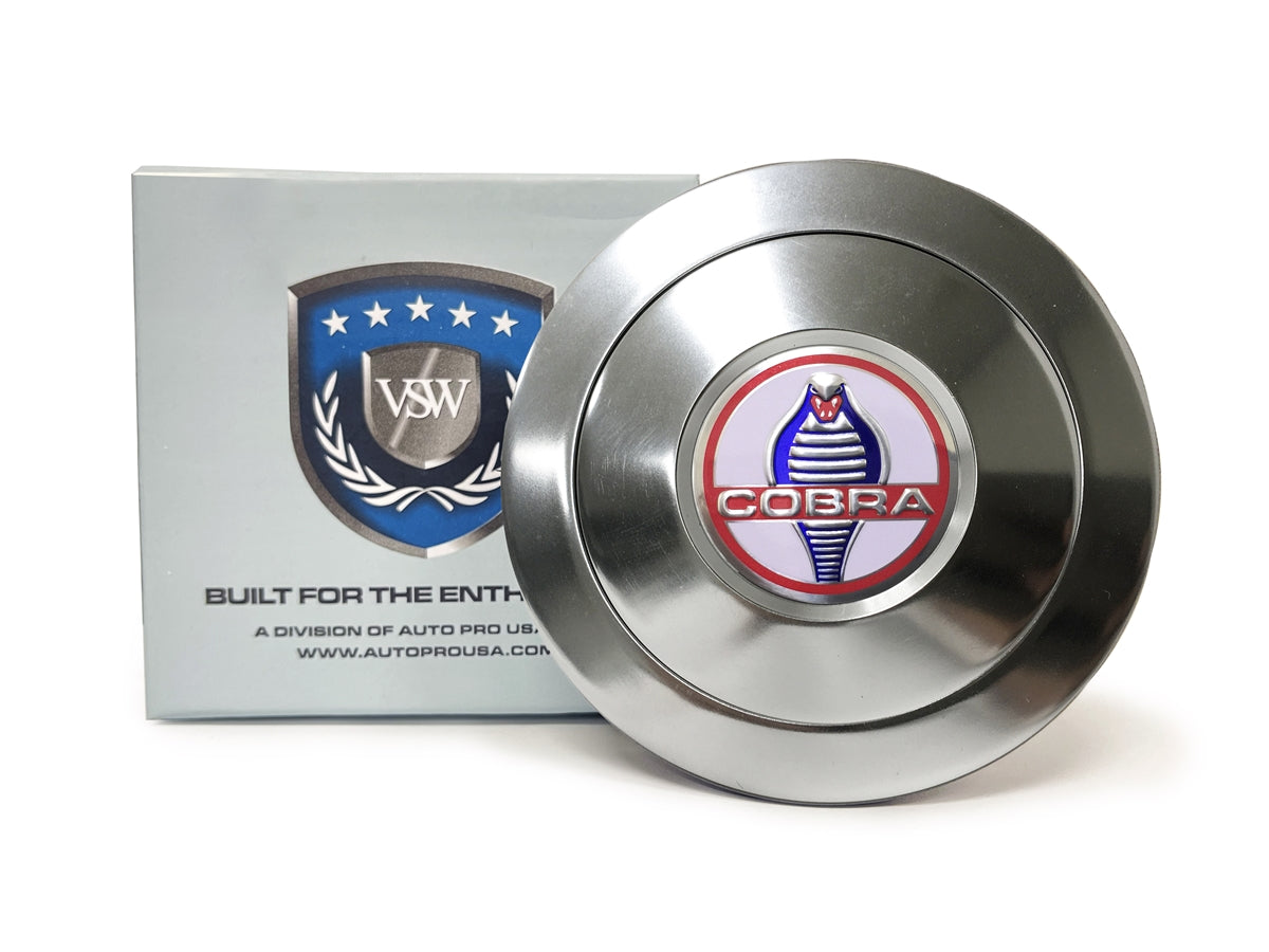S9 Premium Horn Button 3-D Cobra Emblem