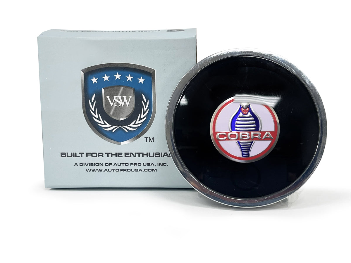 Auto Pro USA Cobra Horn Button 6 Bolt Mustang