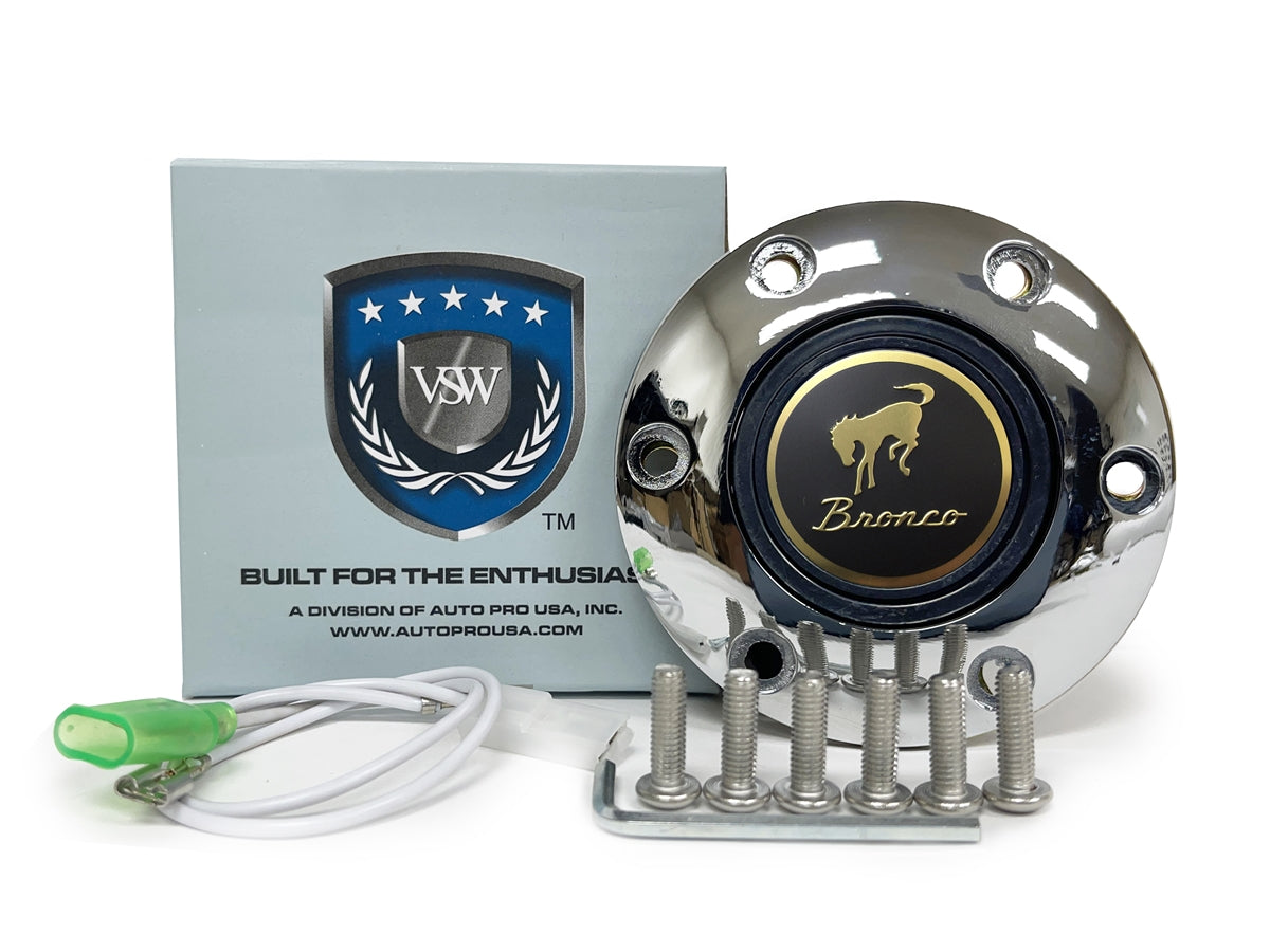 Auto Pro USA Cobra Horn Button 6 Bolt Bronco