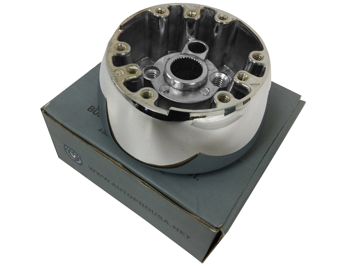 1967 - 1968 GM Wood Wheel Chrome Adapter, 3930062