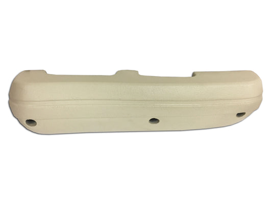 1969-1970 Ford Mustang White Arm Rest Pad, Driver/Left Side