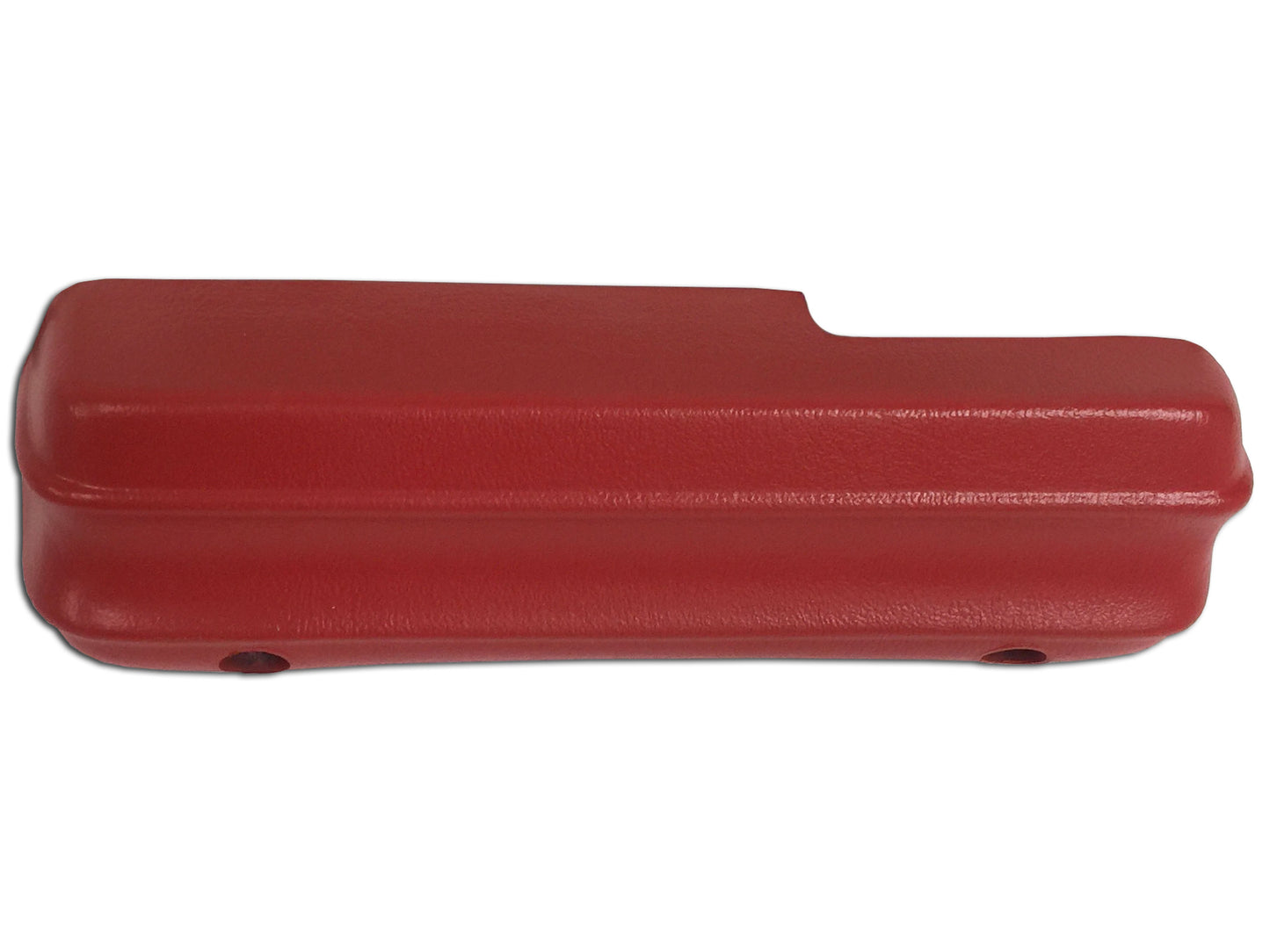 1971-1973 Ford Mustang Red Arm Rest Pad, Driver/Left Side