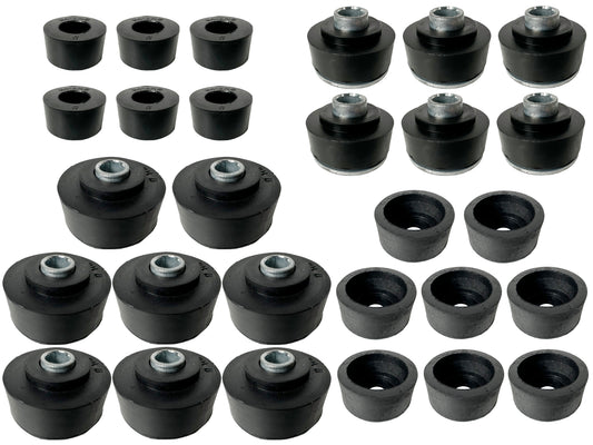 1965-1966 Full Size Chevy Convertible Body Mount Bushings, BM1004