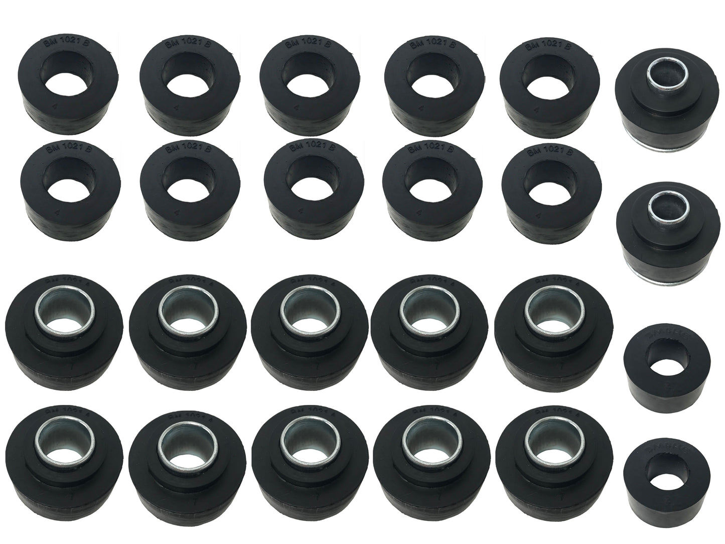 1964-1967 GM Coupe Body Mount Kit, Bushing & Hardware, BM1020KIT