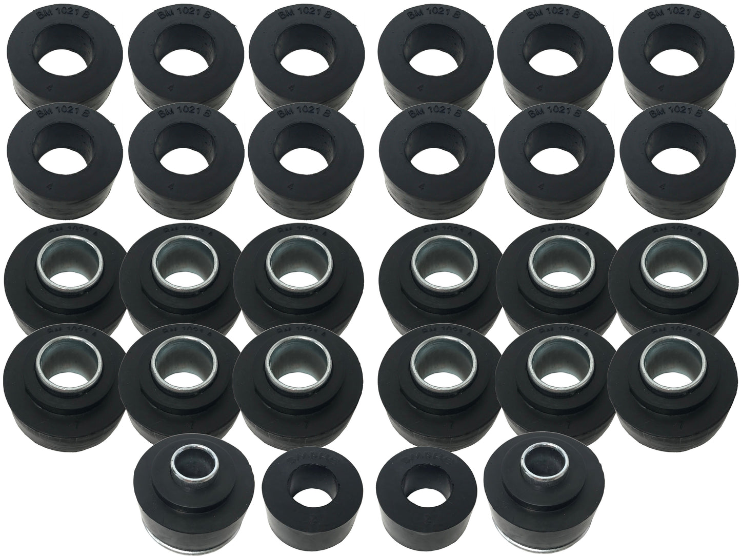 1964-1967 GM Convertible Body Mount Bushing & Hardware Kit, BM1021KIT