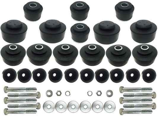 1968-1972 GM Coupe Body Mount Kit Hardware & Bushings, BM1022KIT