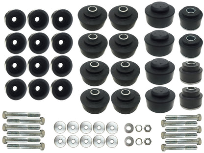 1968- 1972 GM Convertible Body Mount Kit, Bushings & Hardware, BM1023KIT