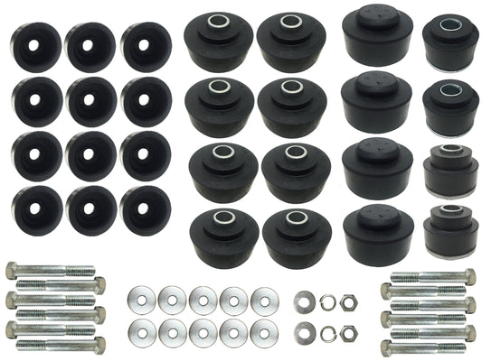 1968- 1972 GM Convertible Body Mount Kit, Bushings & Hardware, BM1023KIT