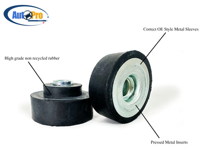 1968- 1972 GM Convertible Body Mount Kit, Bushings & Hardware, BM1023KIT