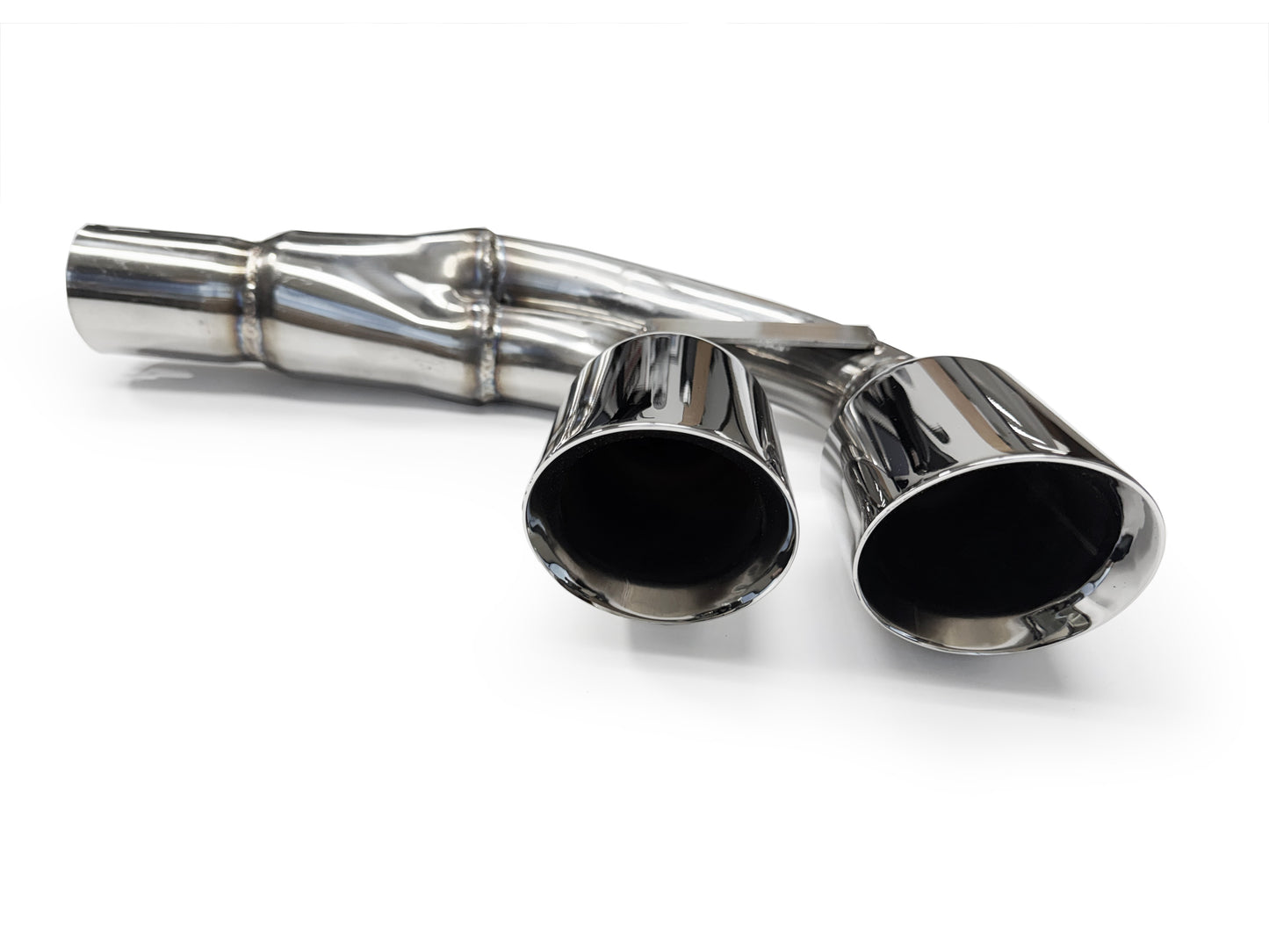 1997-2004 Chevy Corvette C5 Axle Back Exhaust System Stainless Steel Quad Tips