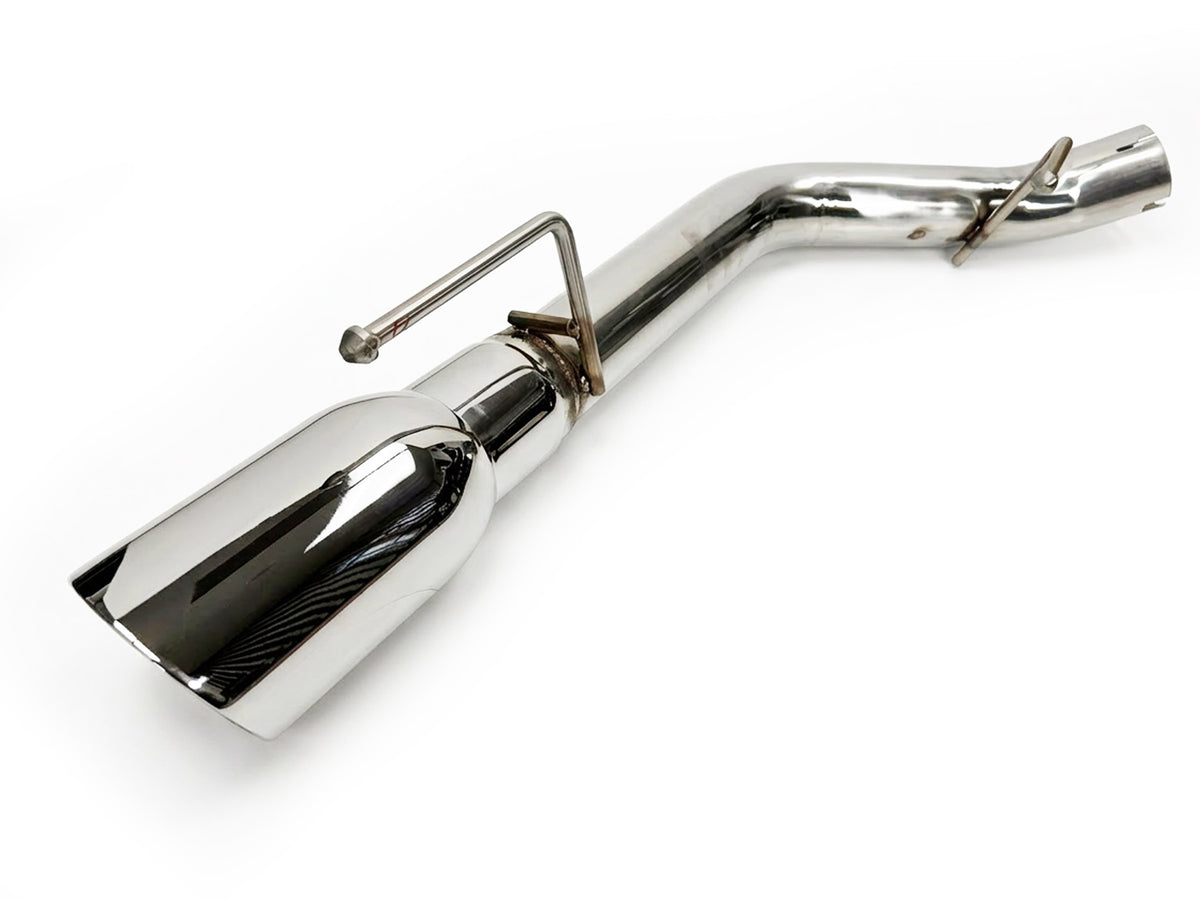 2005-2010 Ford Mustang GT Axle Back Exhaust System Stainless Steel Tips (Track Series)
