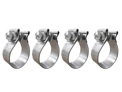 2005-2008 Chevy Corvette C6 Axle Back Exhaust System Stainless Steel Quad Tips
