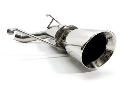 2005-2010 Ford Mustang V6 4.0L Axle Back Exhaust System Stainless Steel Tips