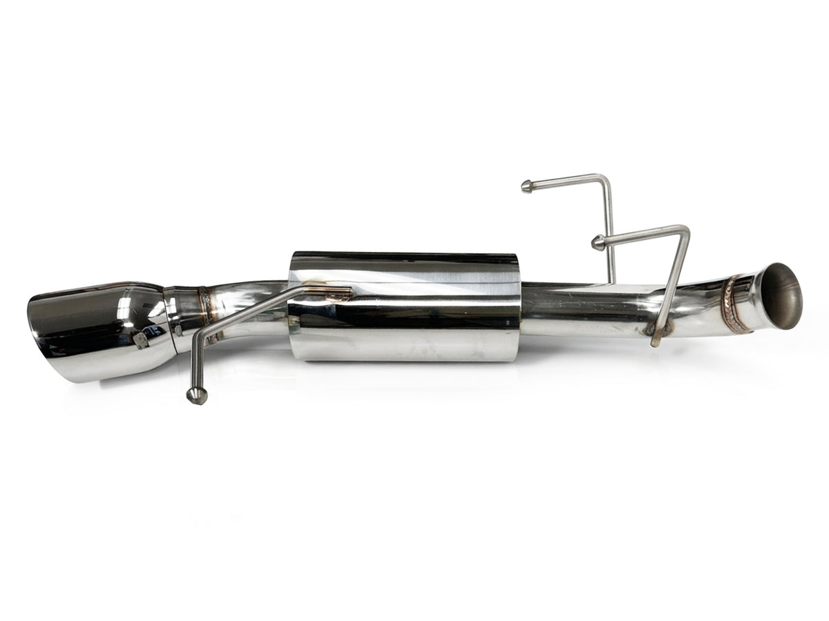 2011-2014 Ford Mustang V6 3.7L Axle Back Exhaust System Stainless Steel Tips