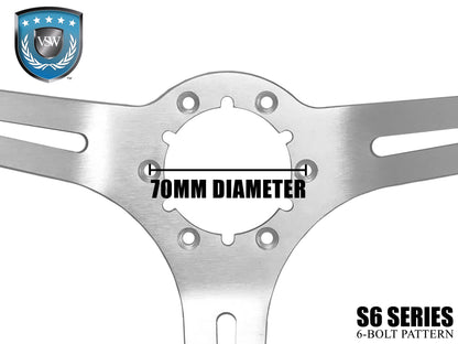 VSW S6 Deluxe Horn Button with Red VSW Emblem