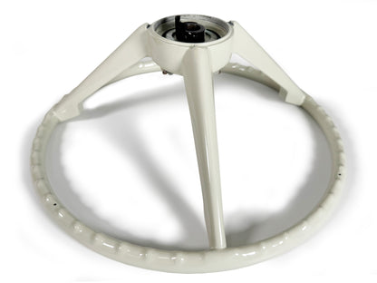 1965-1966 Ford Reproduction White Steering Wheel, ST3034WHT