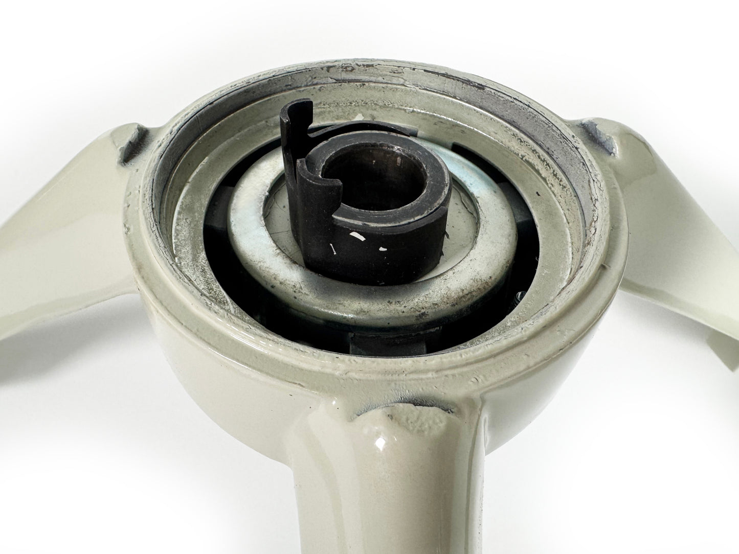 1965-1966 Ford Reproduction White Steering Wheel, ST3034WHT