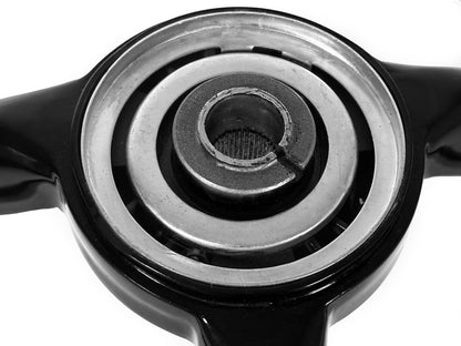 1967 Ford Mustang Reproduction Black Steering Wheel Kit. ST3035BLK-KIT