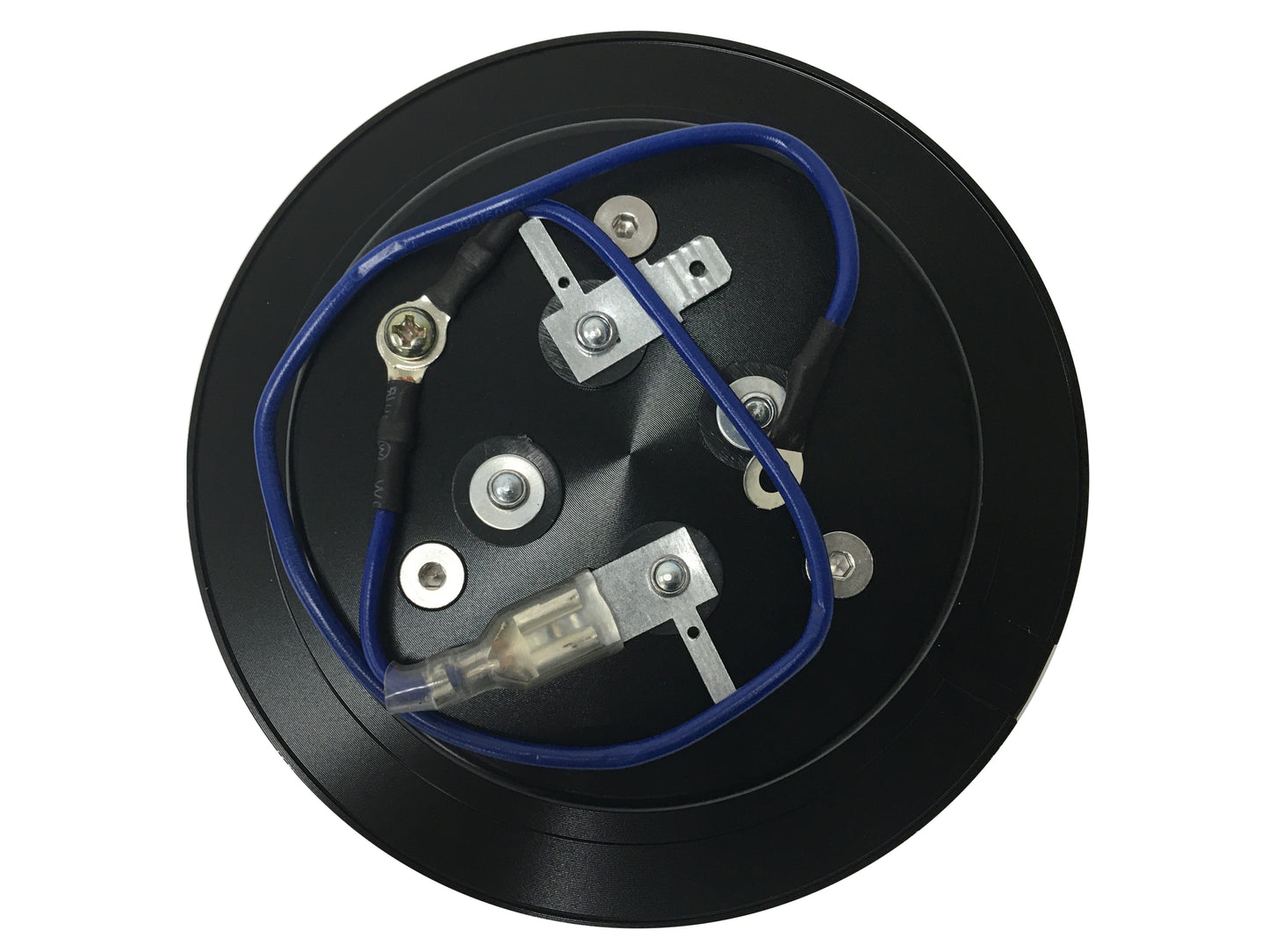 VSW S9 Covert Black Horn Button, 9-Bolt Pressure Fit