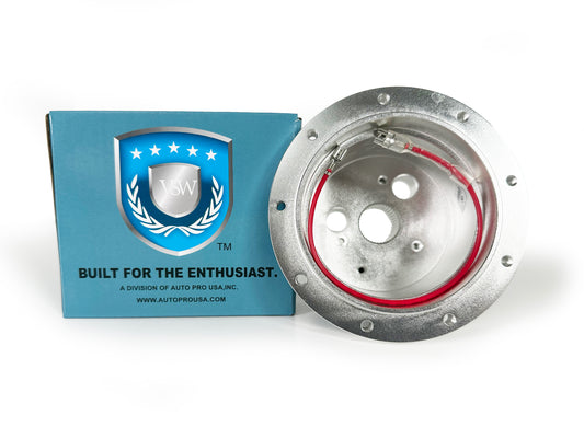 1961-74.5 VW Type I Silver 9-Bolt Hub Adapter with 13/16" Spline, STH1007SIL