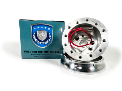 1968-73 Ford Mercury Hub 6-Bolt Silver Adapter STH1010SIL