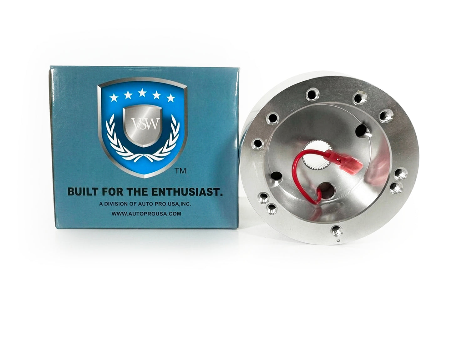 1961-69 Mopar 6-Bolt Silver Hub Adapter STH1012SIL