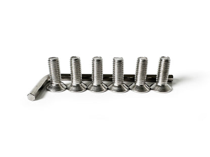 1979-82 Ford Mustang Fox Body, 78-91 Truck 6-Bolt Silver Hub Adapter STH1026SIL