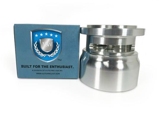 1969-89 GM 9-Bolt Silver Telescopic Hub Adapter STH1036SIL