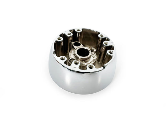 1967-1968 GM Wood Wheel Chrome Adapter, SWA1001CHR replaces OE# 3930062