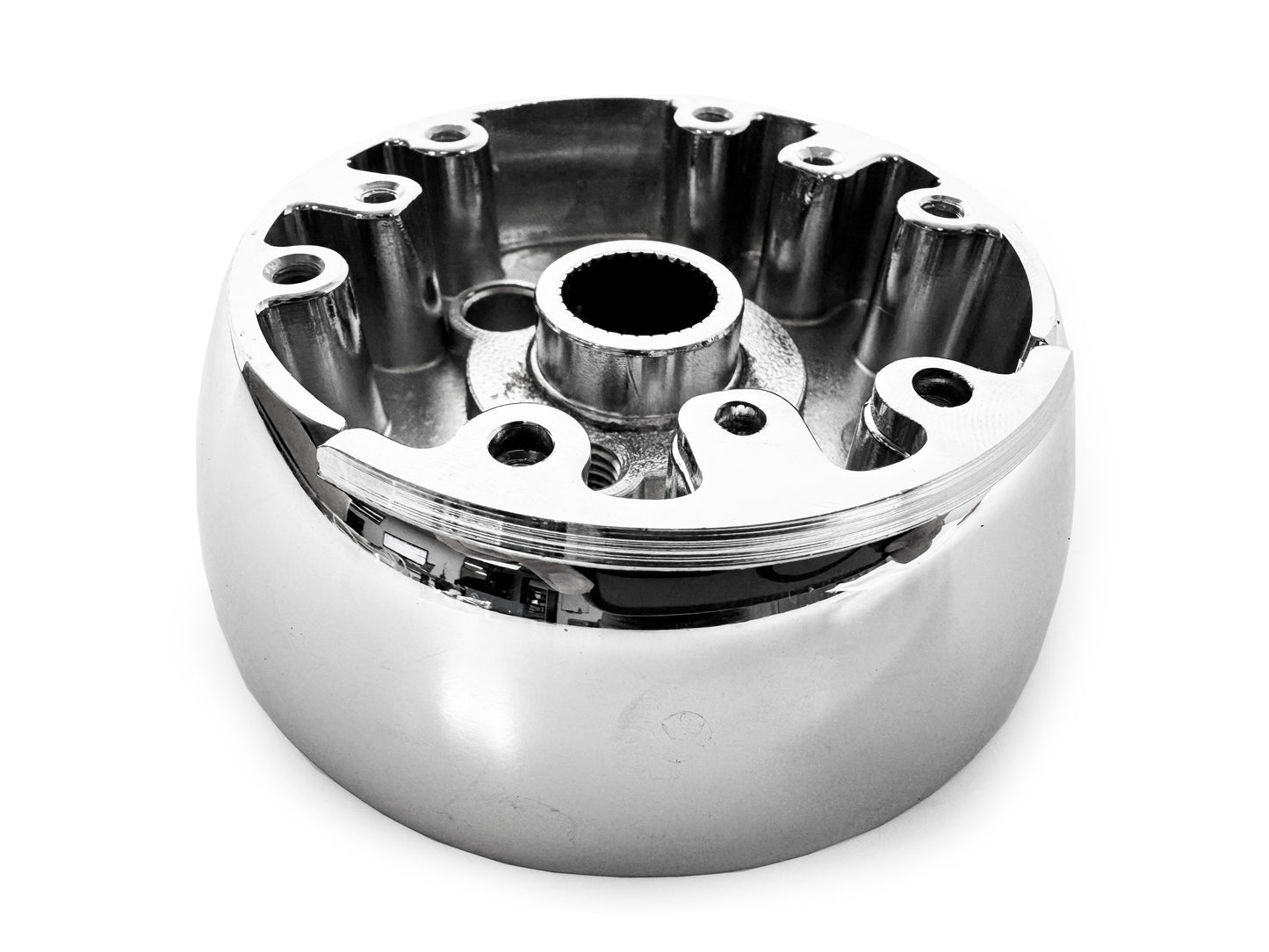 Wood Wheel Option Adapter Silver Spacer Plate, SWASPACER-SIL
