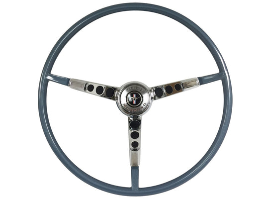 1964.5 Ford Mustang Blue Steering Wheel Kit